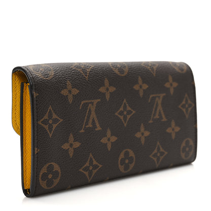 Louis Vuitton Monogram Emilie Wallet Jonquille 3 of 9