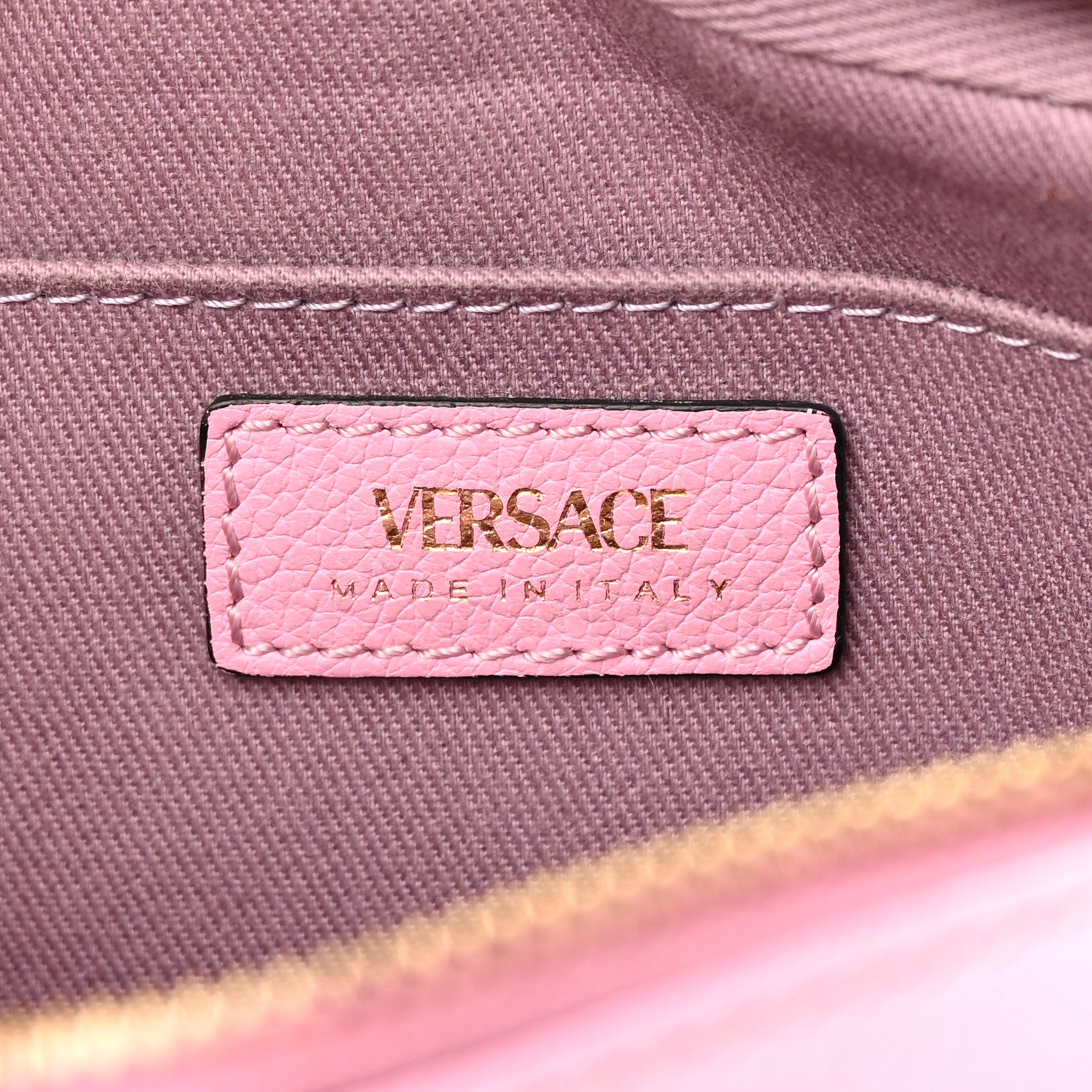 Versace Grained Calfskin Medusa Camera Bag Pink 6 of 20