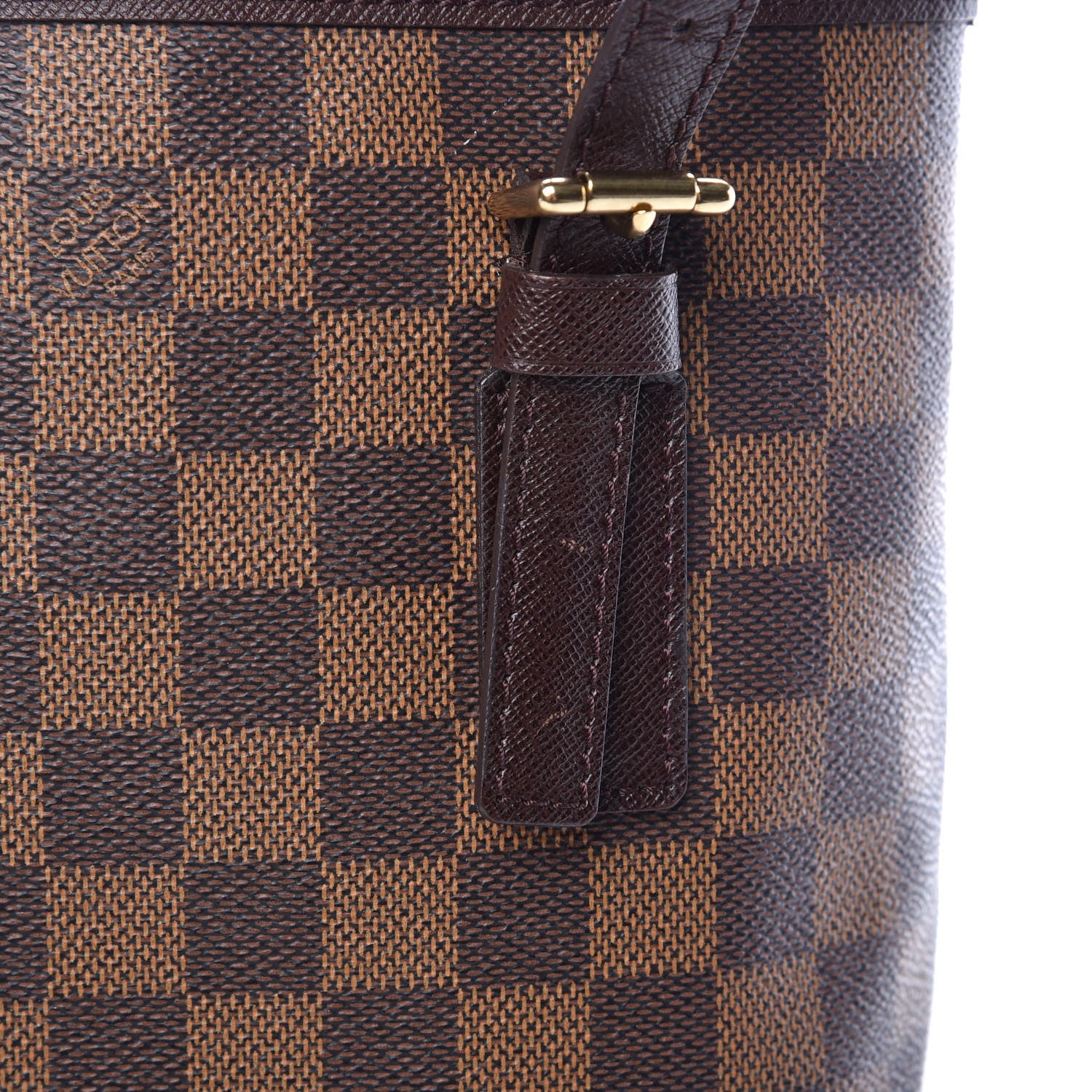 Louis Vuitton Damier Ebene Marais Bucket 23 9 of 15