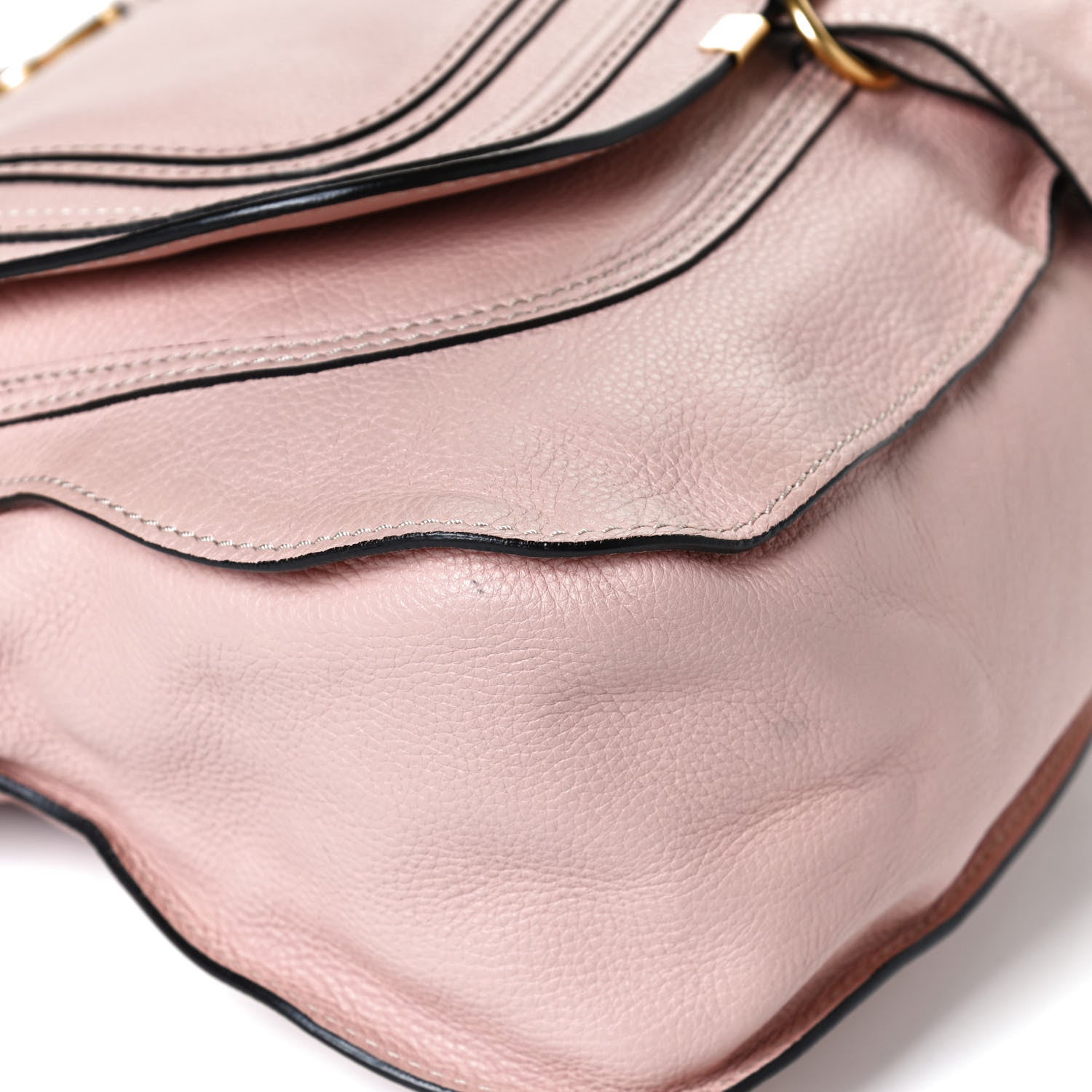 Chloe Calfskin Medium Marcie Satchel Blush Nude 12 of 14