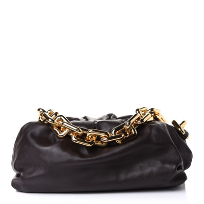 Bottega Veneta Calfskin The Pouch Chain Fondant 1 of 10