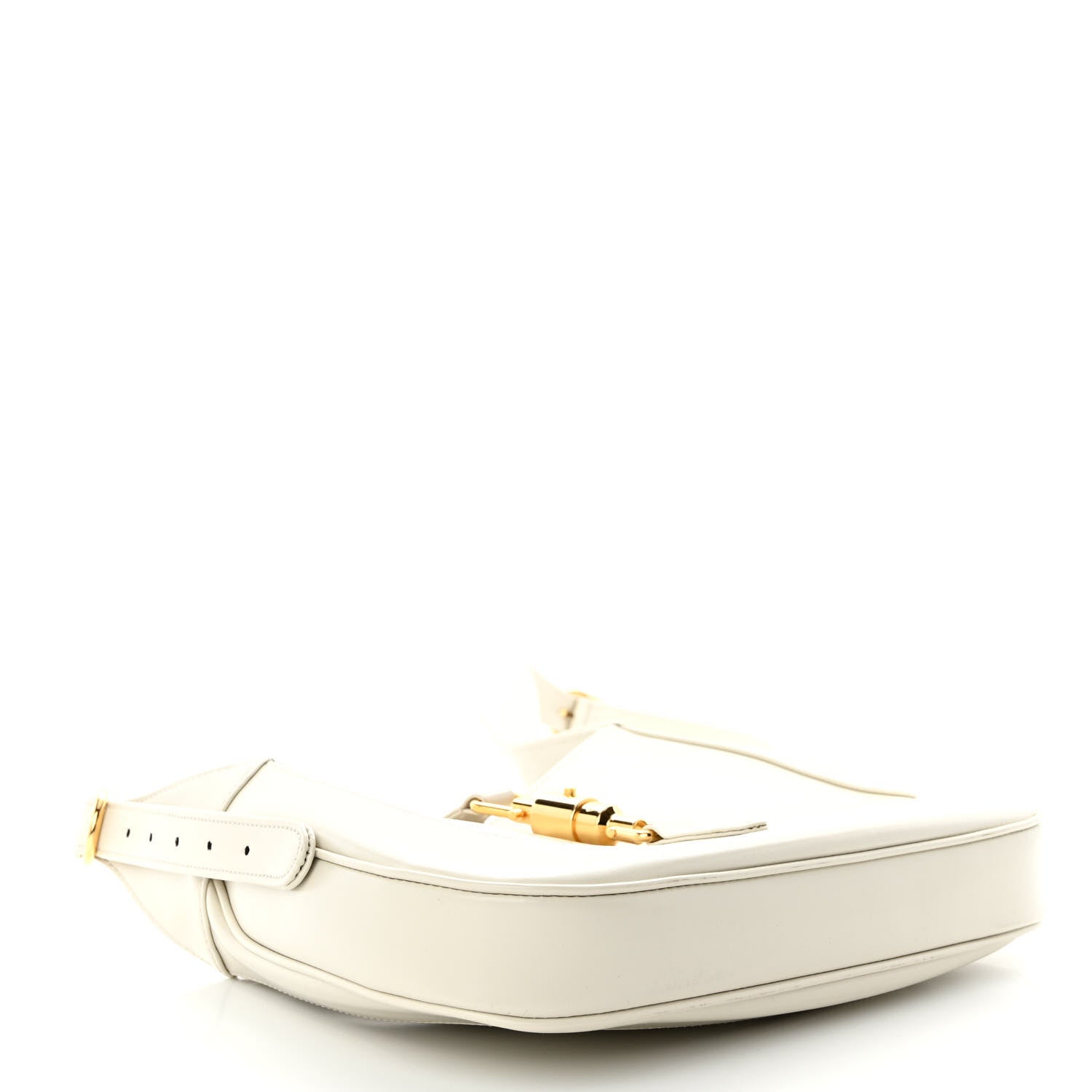 Gucci Boarded Dyana Lux Calfskin Small Jackie 1961 Hobo Mystic White 4 of 11