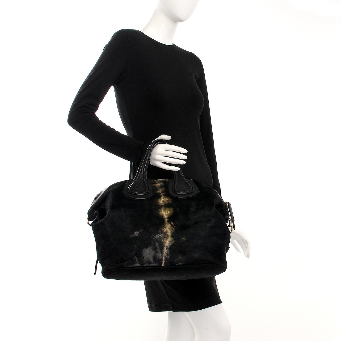 Calf Hair Medium Nightingale Black