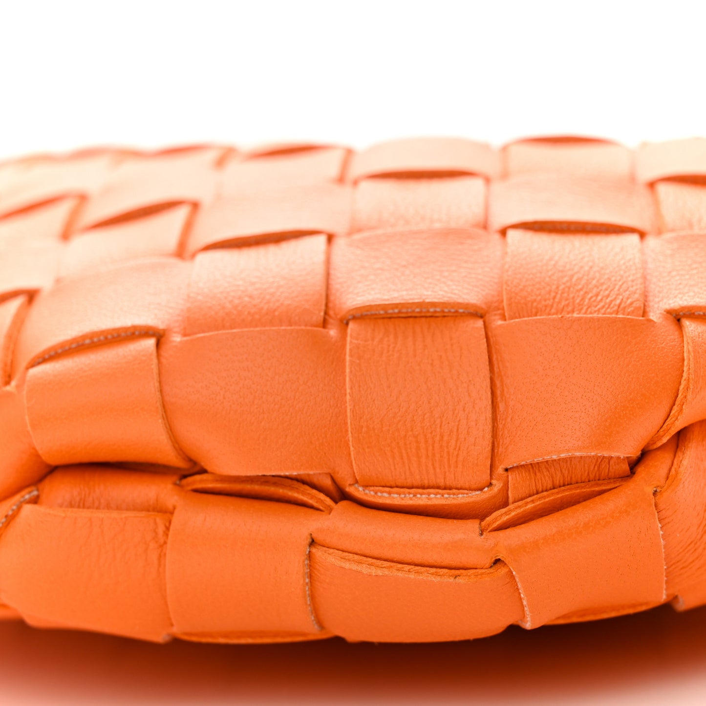 Nappa Intrecciato Mini Sardine Bag Papaya