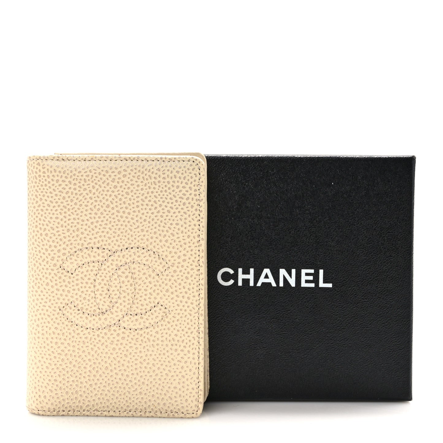 Caviar Timeless CC Card Holder Wallet White