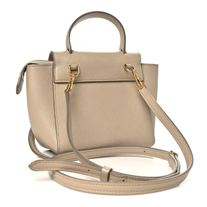 Celine Grained Calfskin Pico Belt Bag Light Taupe 3 of 11