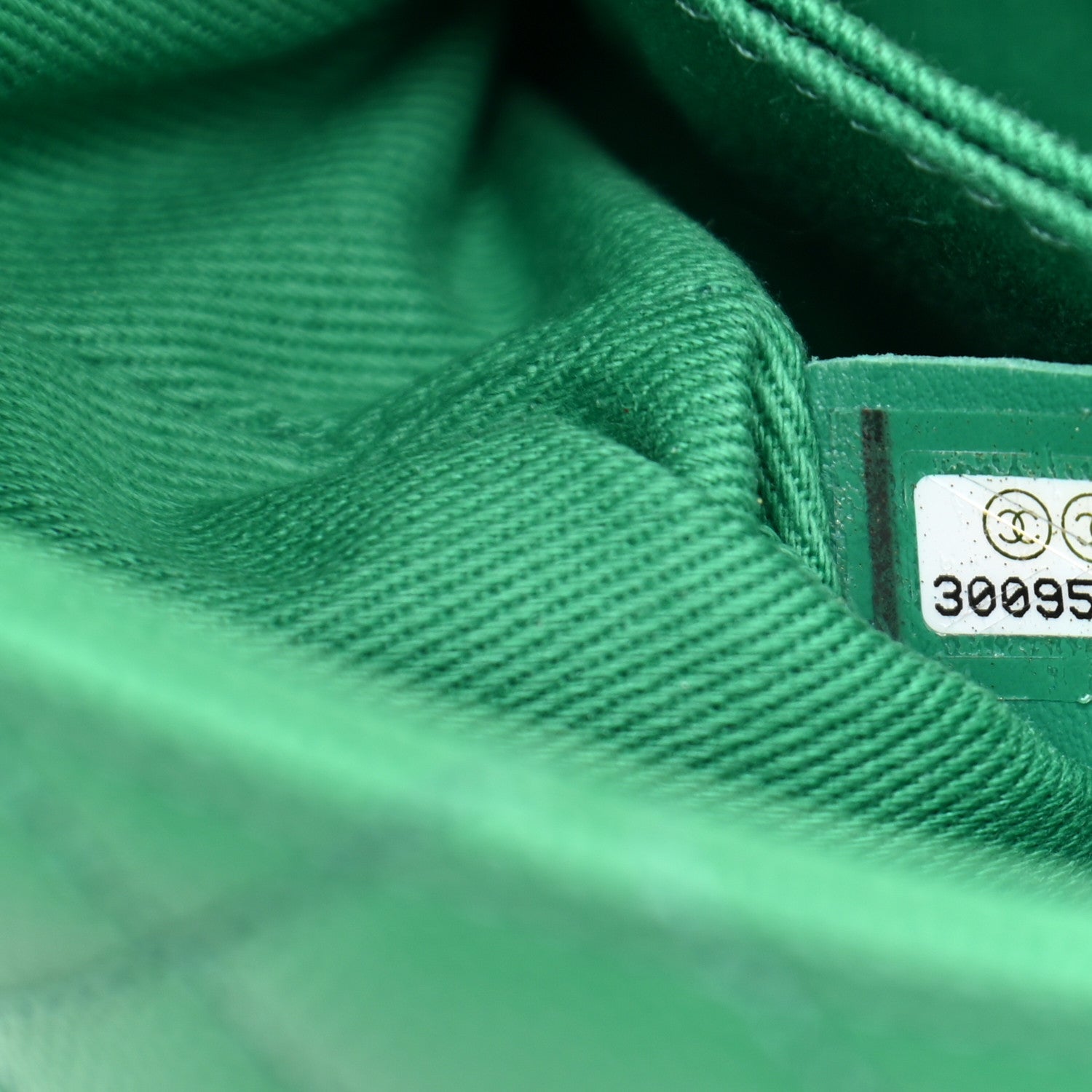 Chanel Caviar Quilted Mini Coco Handle Flap Green 7 of 11