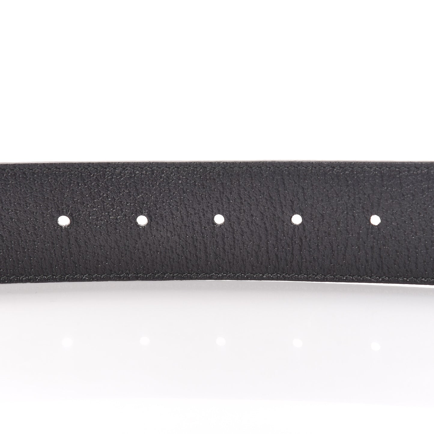 Textured Calfskin Double G 40mm Belt 85 34 Black