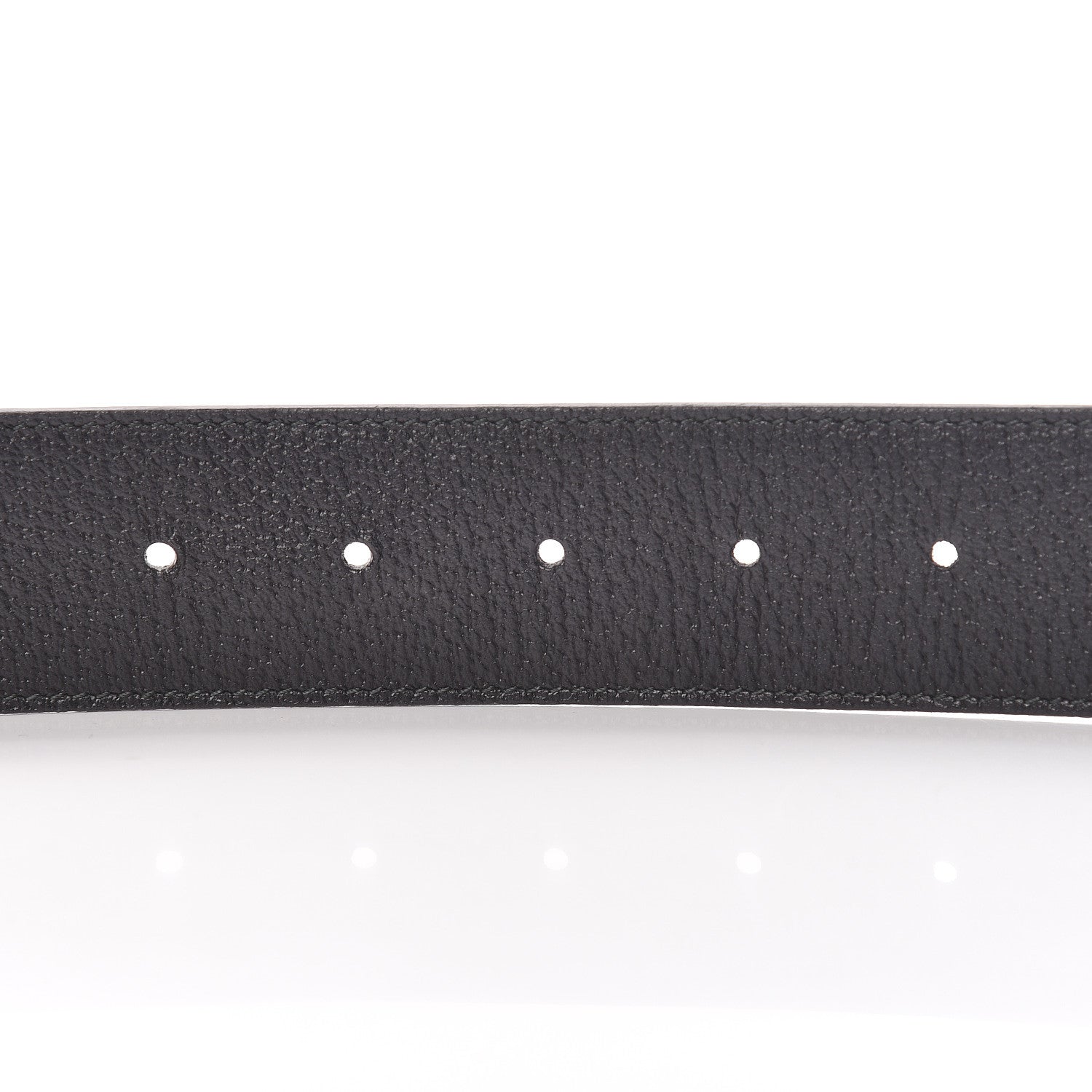 Gucci Textured Calfskin Double G 40mm Belt 85 34 Black 5 of 11