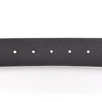Gucci Textured Calfskin Double G 40mm Belt 85 34 Black 5 of 11