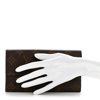 Louis Vuitton Monogram Sarah Wallet 2 of 11