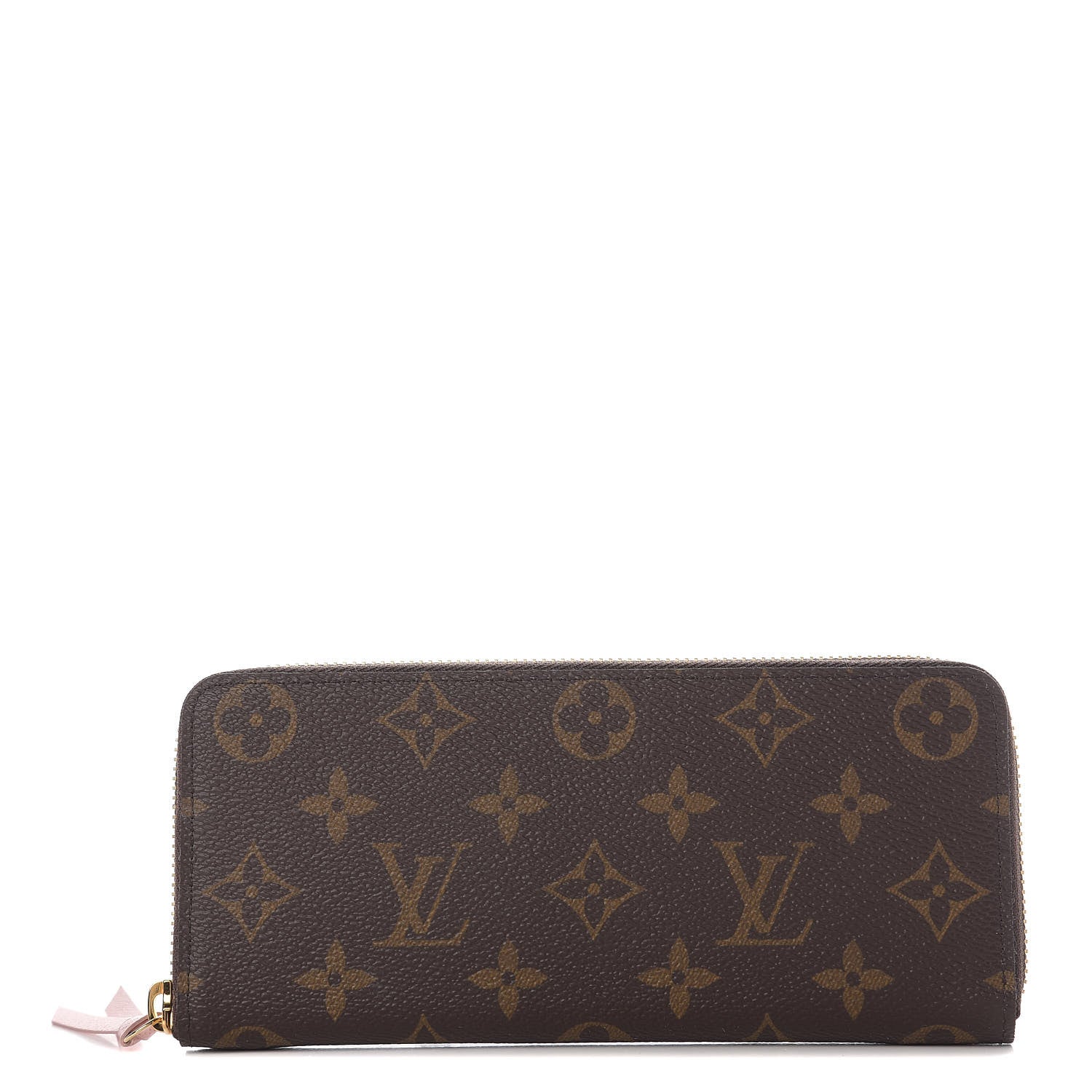 Louis Vuitton Monogram Clemence Wallet Rose Ballerine 1 of 10