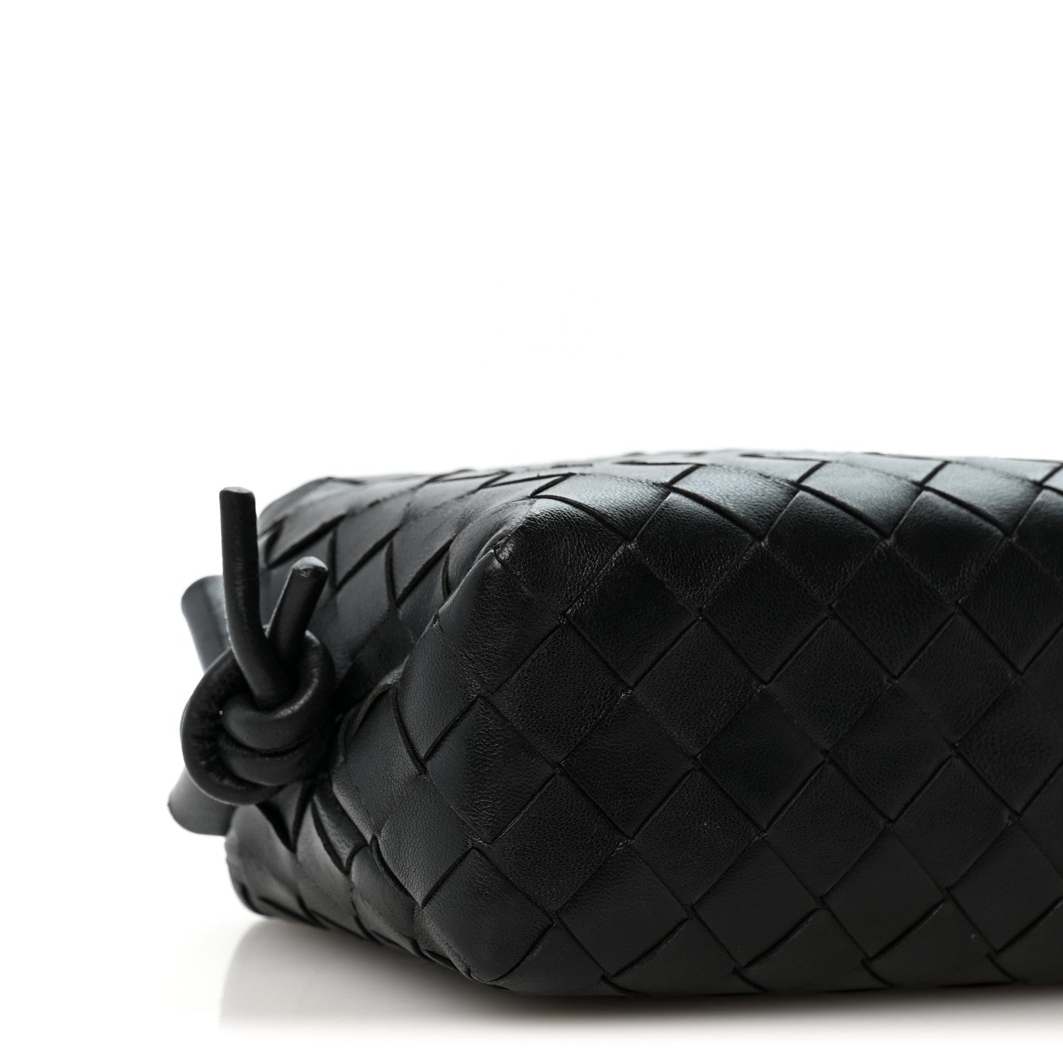 Bottega Veneta Nappa Intrecciato Mini Loop Camera Bag Black 9 of 11