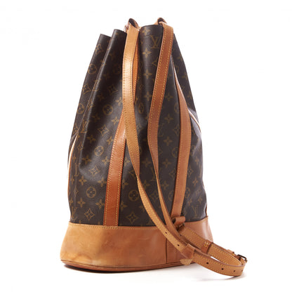 Louis Vuitton Monogram Randonnee GM Backpack 2 of 9