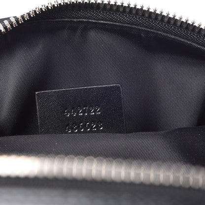 Gucci GG Supreme Monogram Web Dome Backpack Black 7 of 9