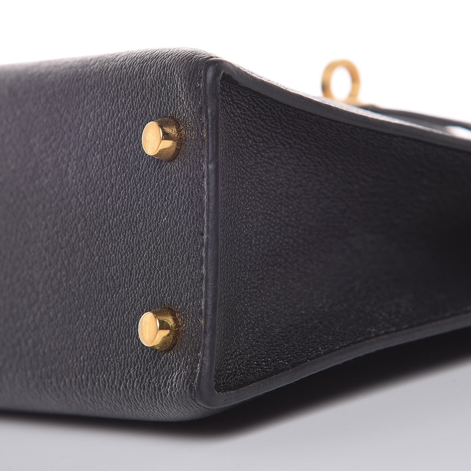 Hermes Chevre Chandra Mini Kelly Sellier 20 Black 24 of 37