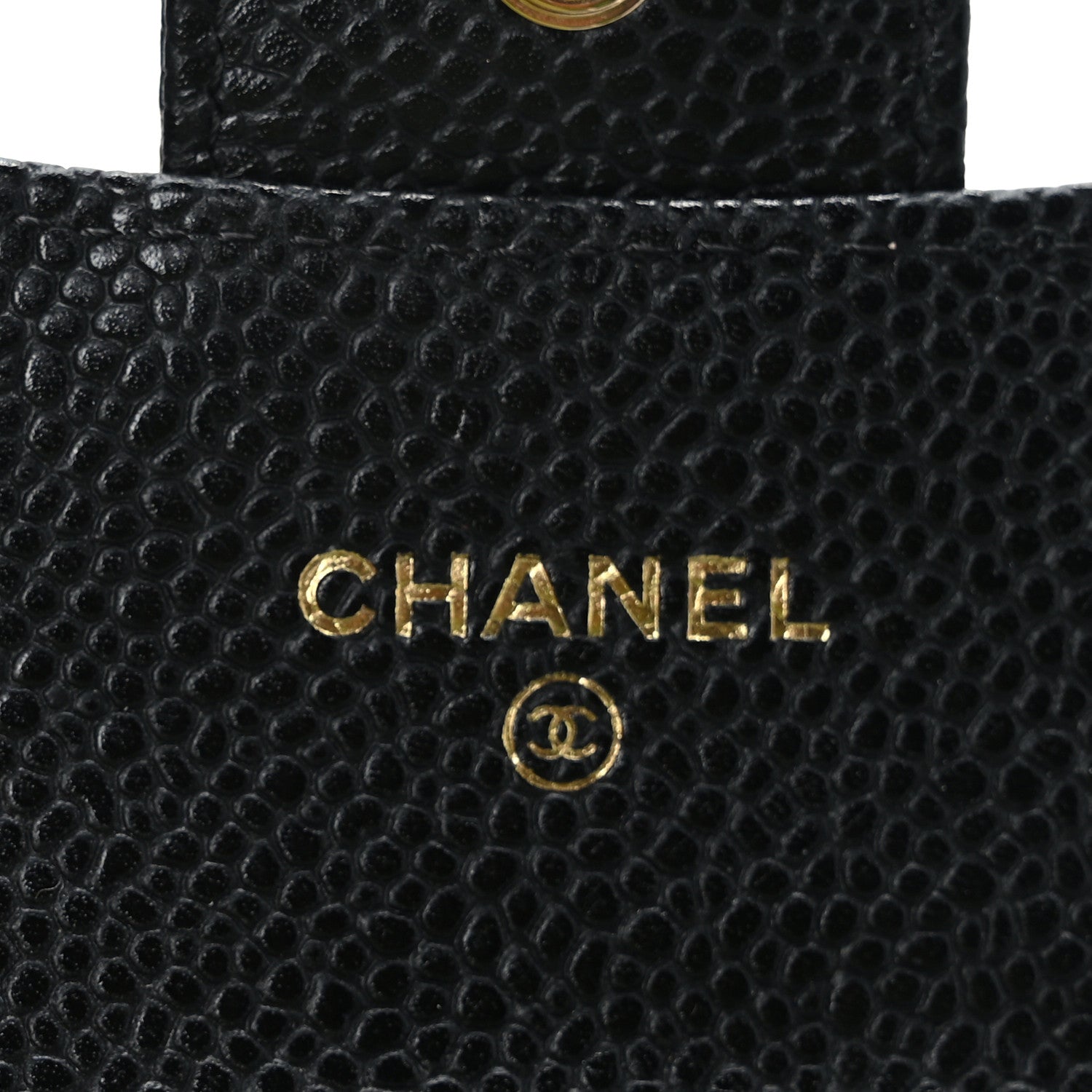 Chanel Caviar Quilted Flap Card Holder Wallet Black 5 of 8