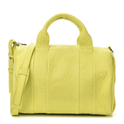 Alexander Wang Pebbled Lambskin Rocco Acid Black Nickel Hardware 1 of 9