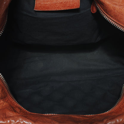 Balenciaga Chevre Quilted Matelasse MM Sienna 5 of 7