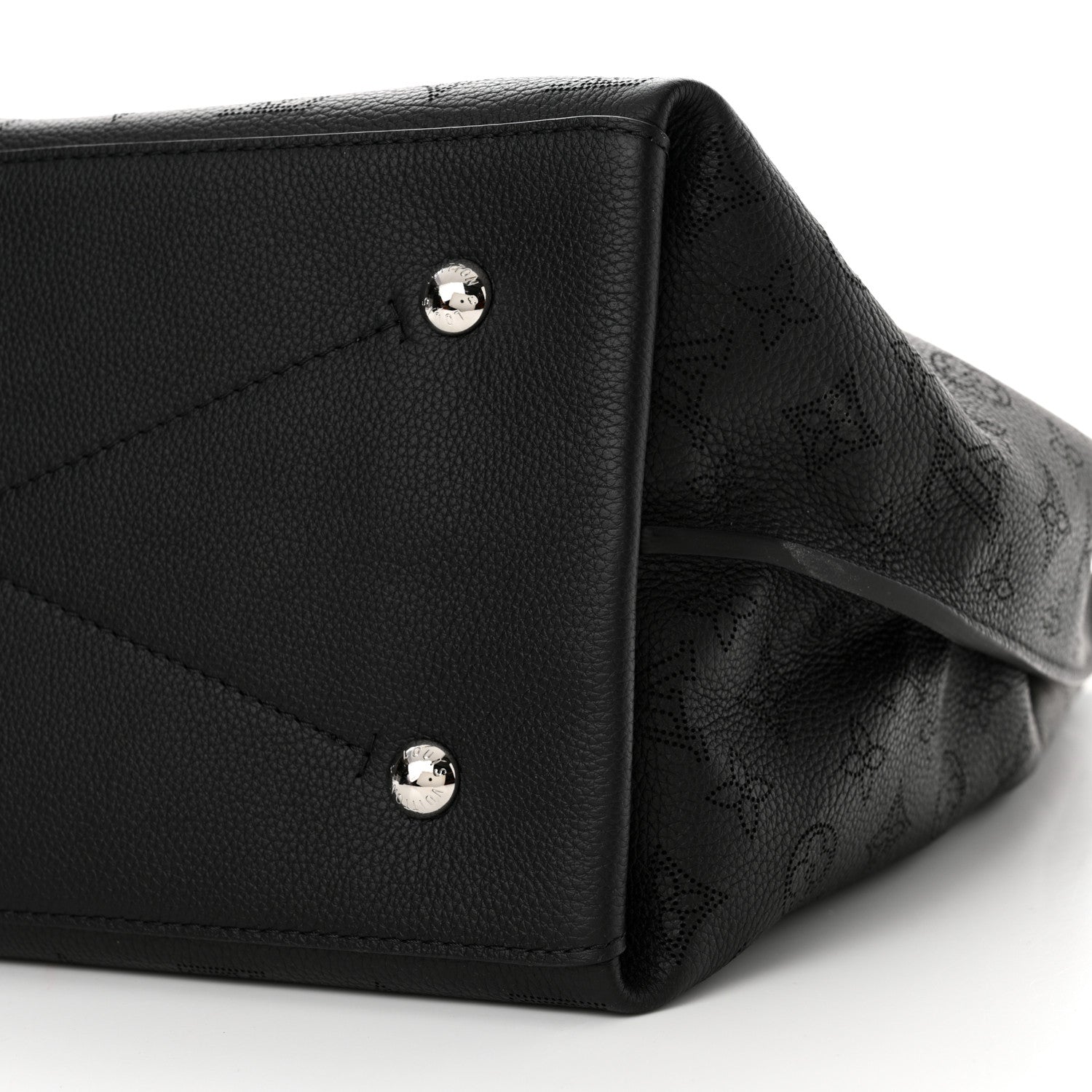 Louis Vuitton Mahina Carmel Hobo Black 9 of 11