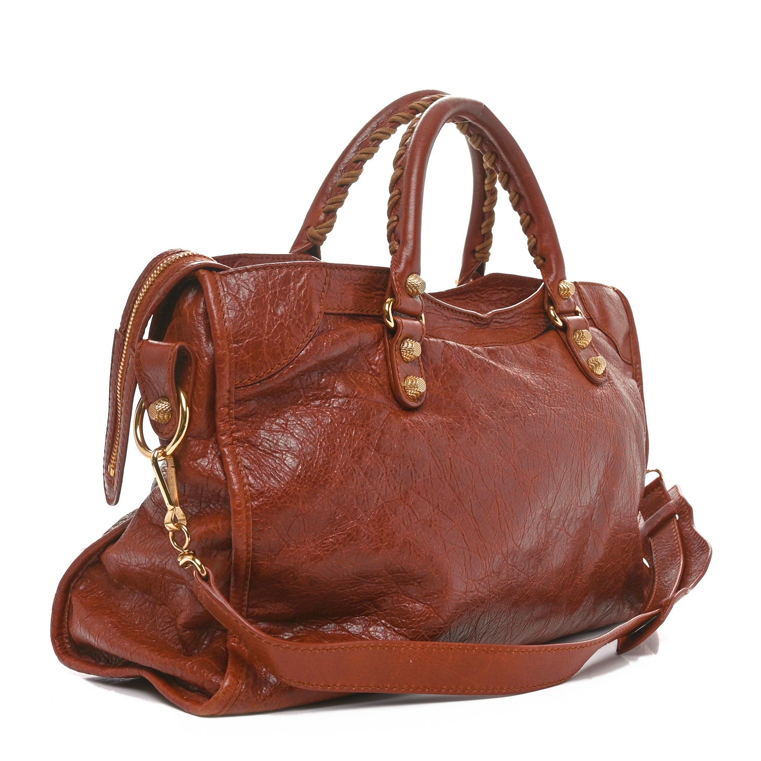 Balenciaga Agneau Giant 12 Gold Hardware City Cognac 2 of 11