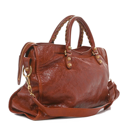 Balenciaga Agneau Giant 12 Gold Hardware City Cognac 2 of 11