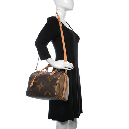 Louis Vuitton Reverse Monogram Giant Speedy Bandouliere 30 2 of 12