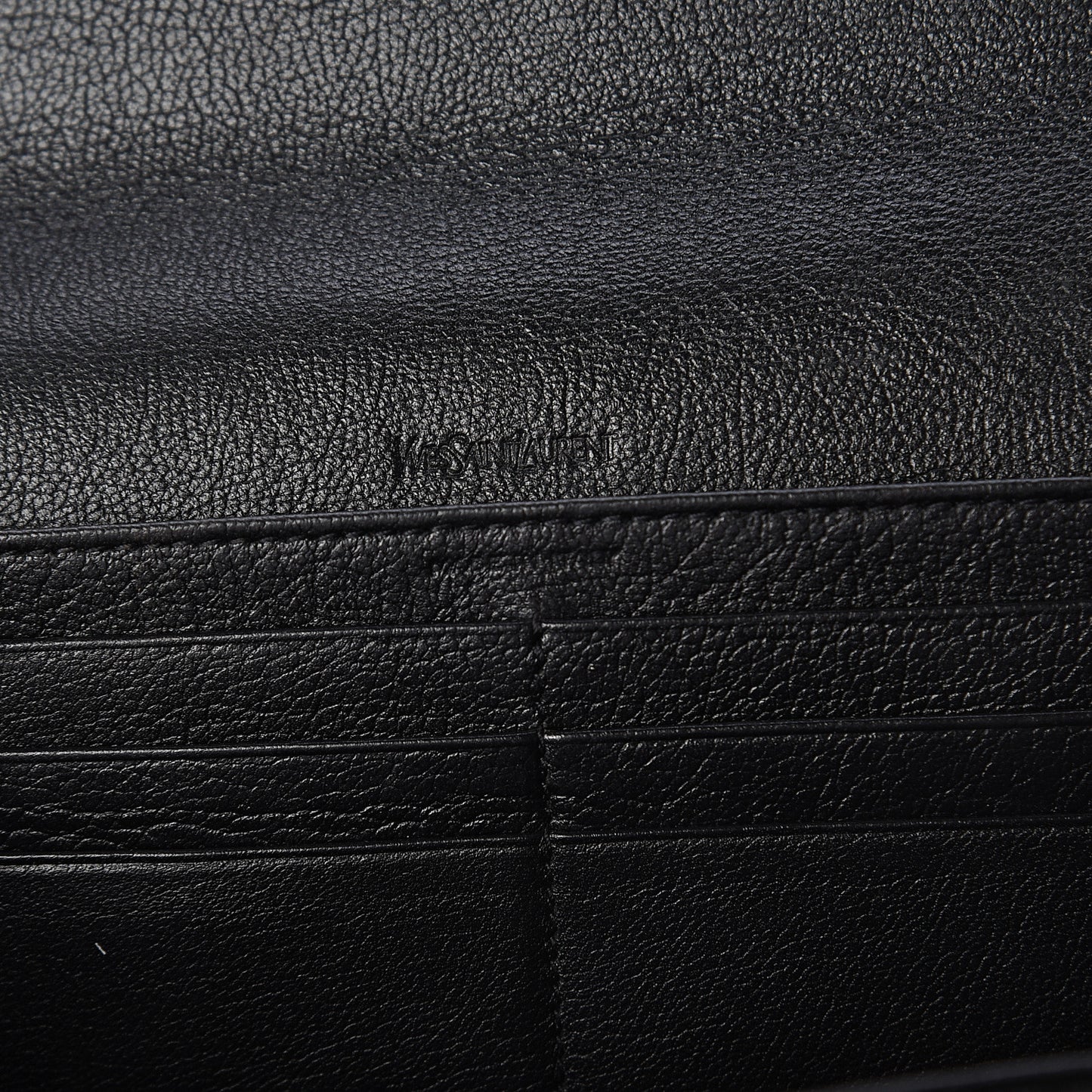 Chevre Belle De Jour Flap Wallet Black