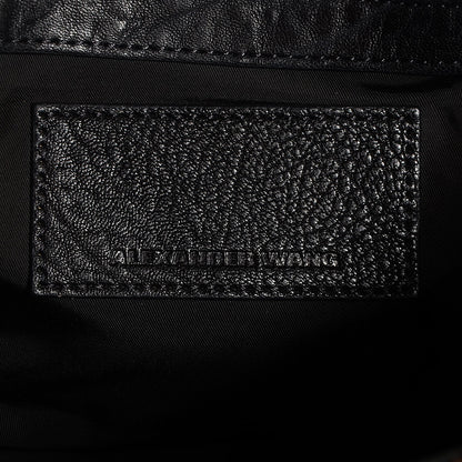 Alexander Wang Pebbled Lambskin Rockie Black w Rose Gold Hardware 6 of 6