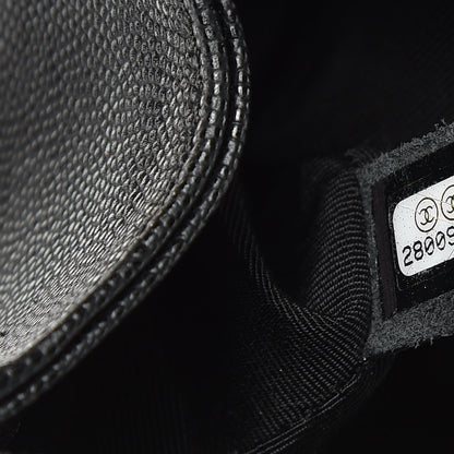 Chanel Caviar Quilted Medium Boy Flap Black 7 of 9