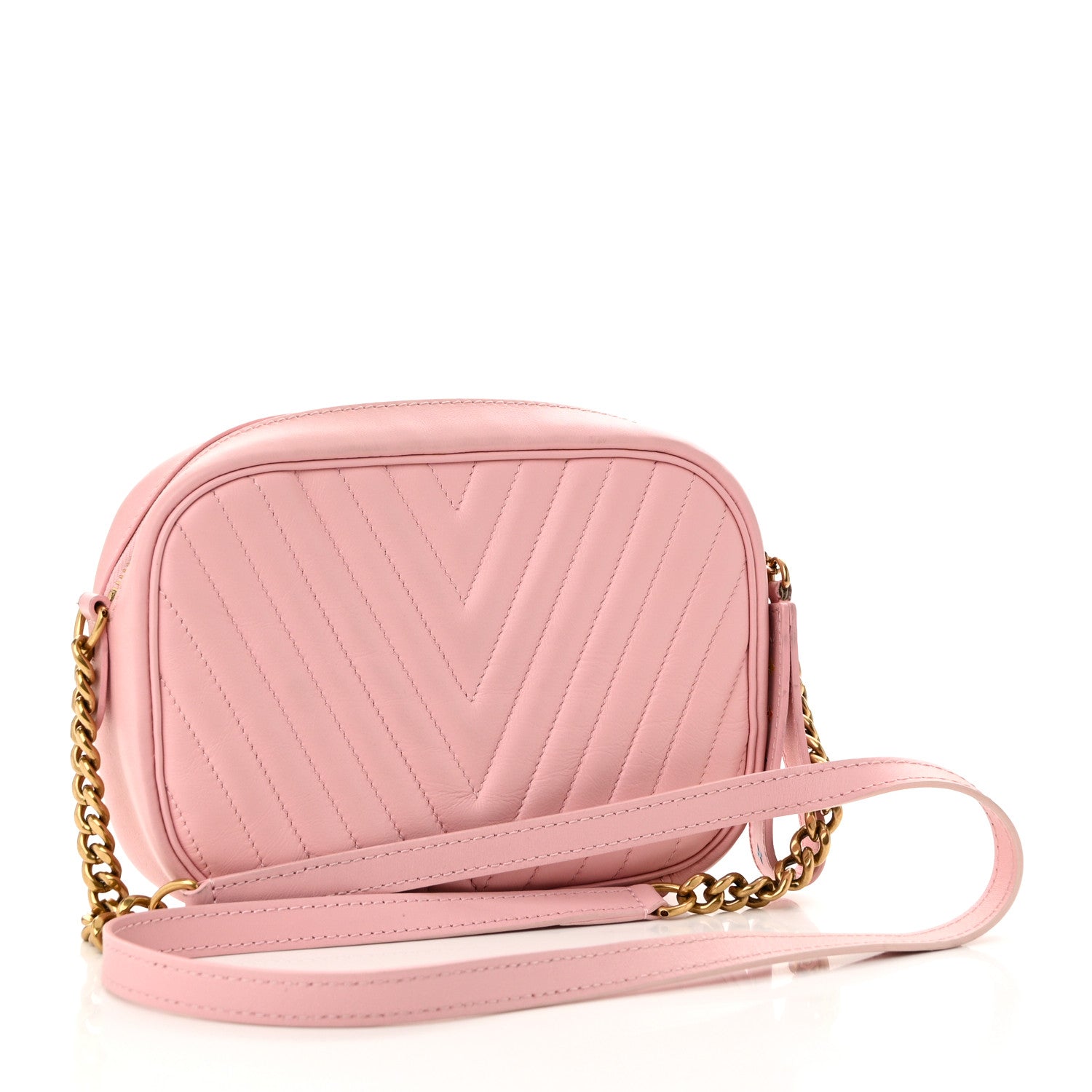 Louis Vuitton Calfskin New Wave Camera Bag Smoothie Pink 3 of 9