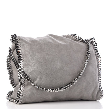 Stella McCartney Shaggy Deer Falabella Fold Over Tote Grey 3 of 9