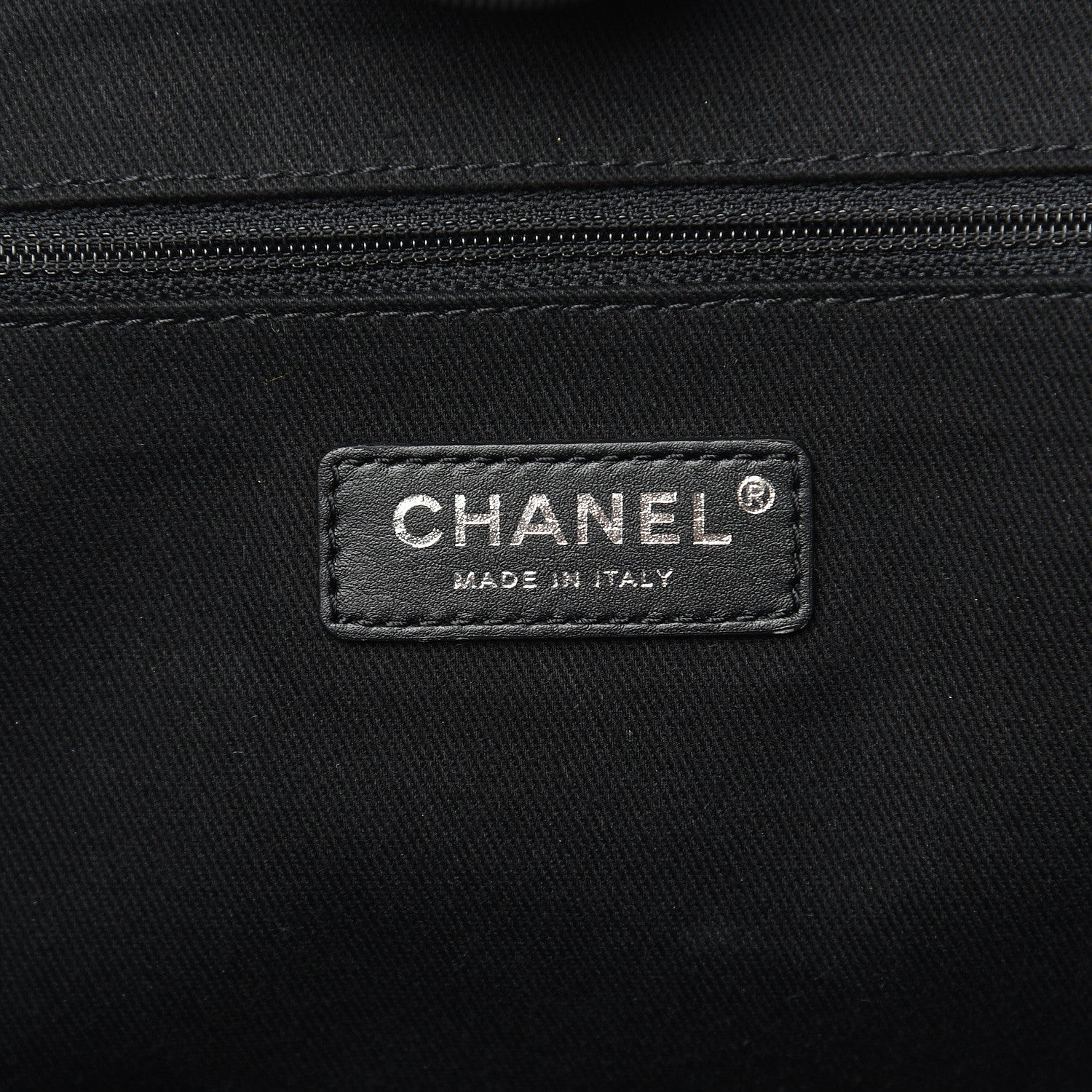 Chanel Lurex Boucle Small Deauville Tote Black 6 of 11