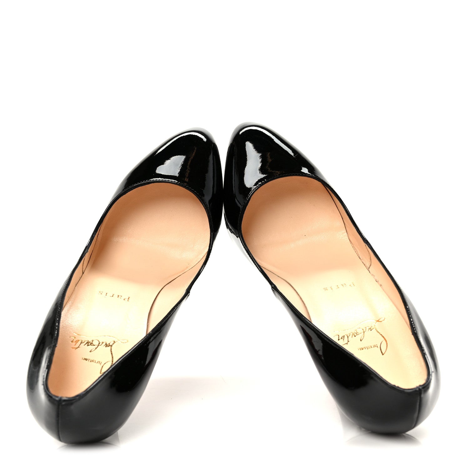 Christian Louboutin Patent Alti 160 Pumps 38.5 Black 2 of 9