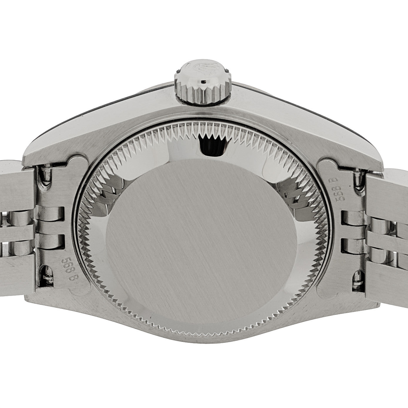 Rolex Stainless Steel 18K White Gold Diamond 26mm Oyster Perpetual Datejust Watch Silver 79174 4 of 4