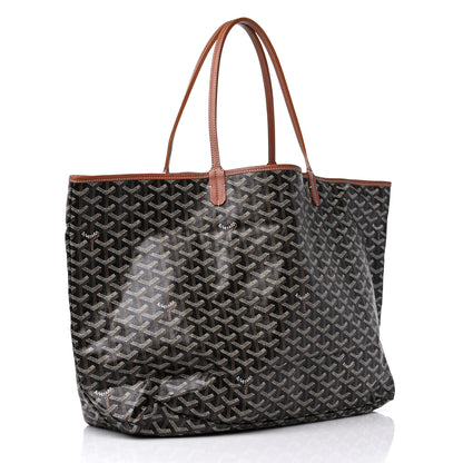 Goyard Goyardine Saint Louis GM Black Gold 3 of 10