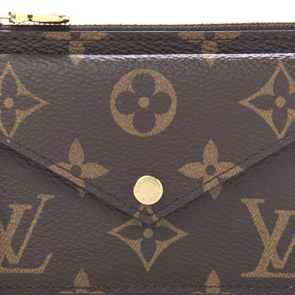 Louis Vuitton Monogram Recto Verso Card Holder Black 9 of 10