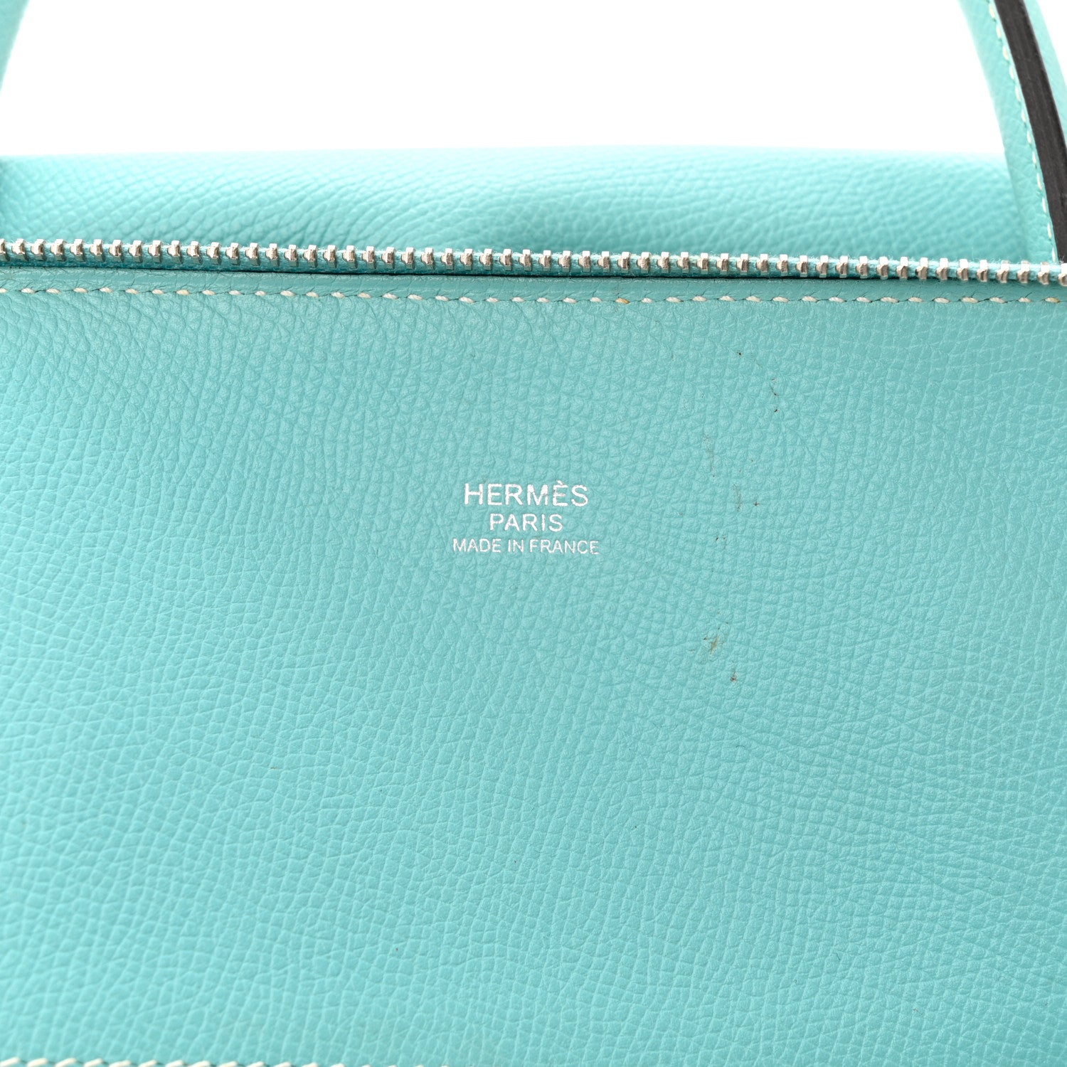 Hermes Epsom Bolide 35 Bleu Atoll 6 of 10