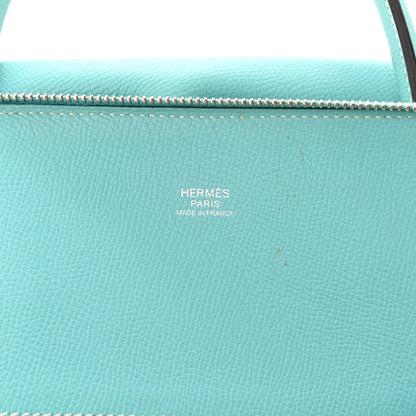 Hermes Epsom Bolide 35 Bleu Atoll 6 of 10