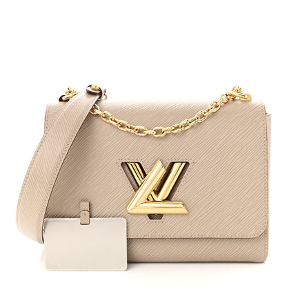 Louis Vuitton Epi Twist Shoulder Bag MM Galet 1 of 12