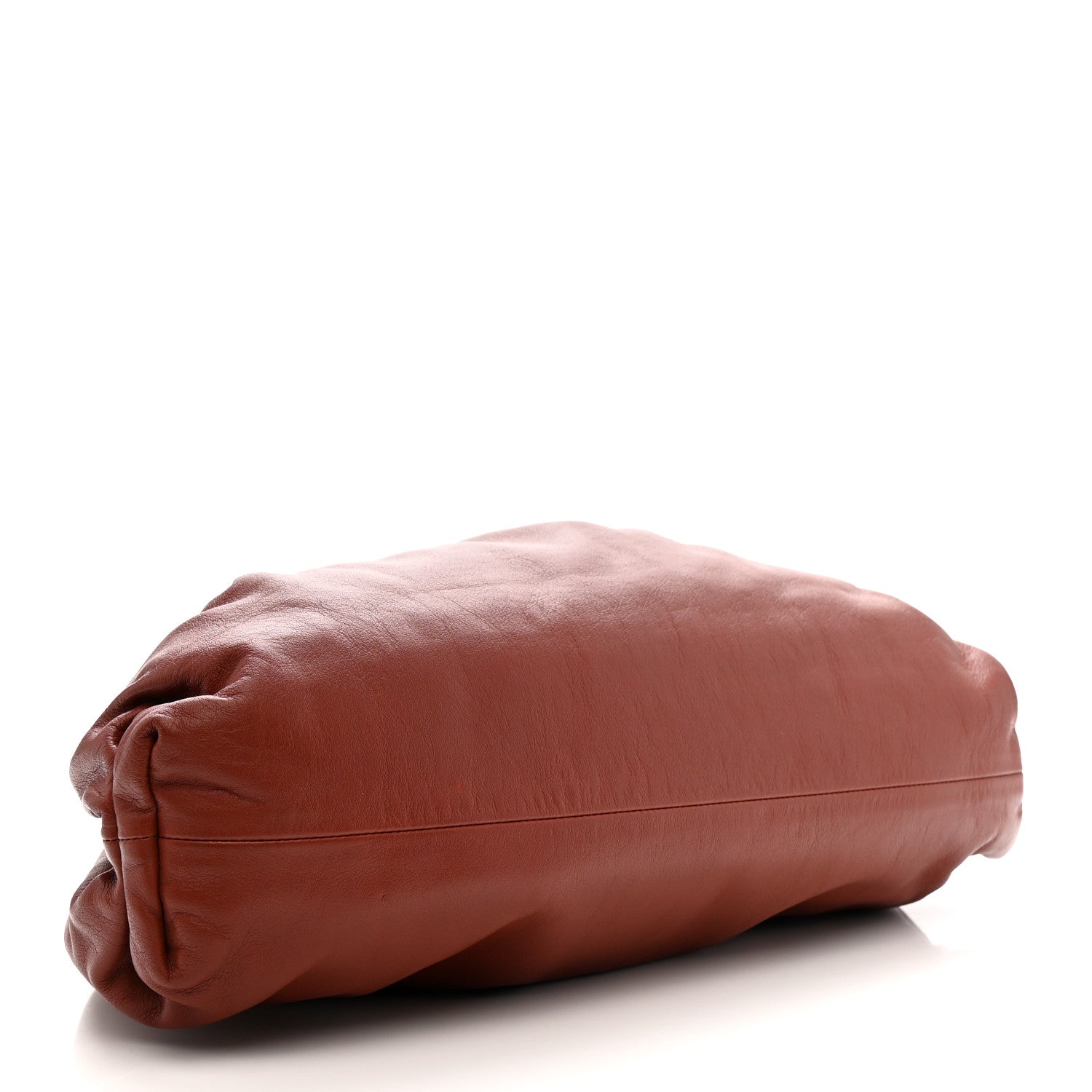 Bottega Veneta Smooth Butter Calf The Pouch Oversized Clutch Bordeaux 4 of 11