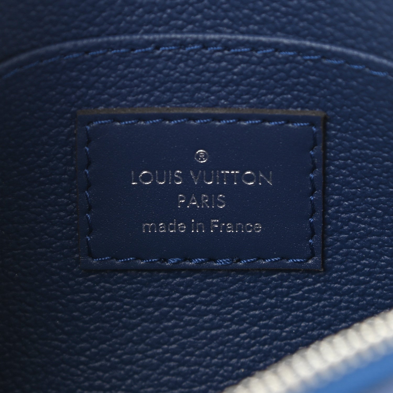 Louis Vuitton Monogram Giant Escale Cosmetic Pouch Blue 6 of 8
