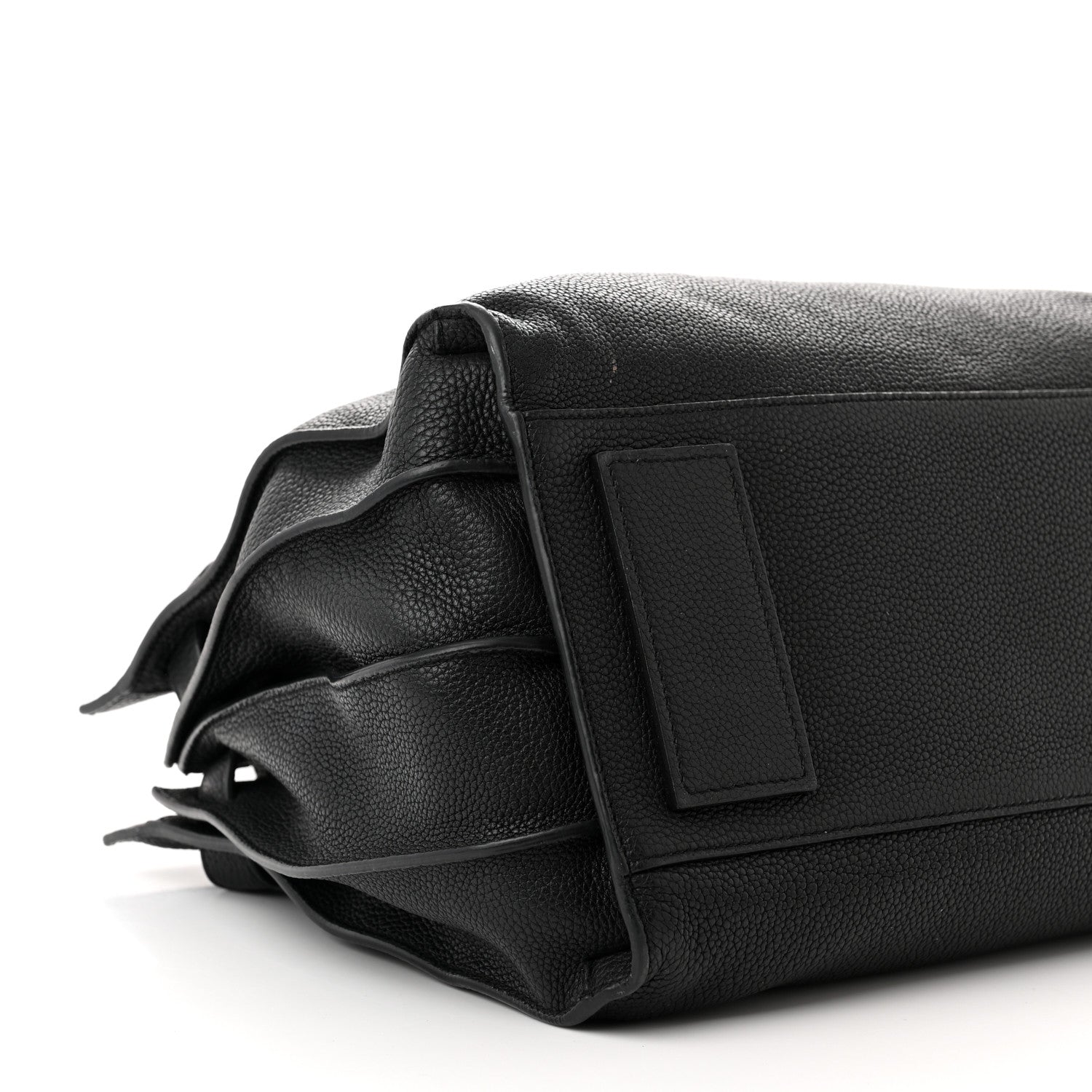 Saint Laurent Grained Calfskin Small Supple Sac De Jour Black 9 of 16