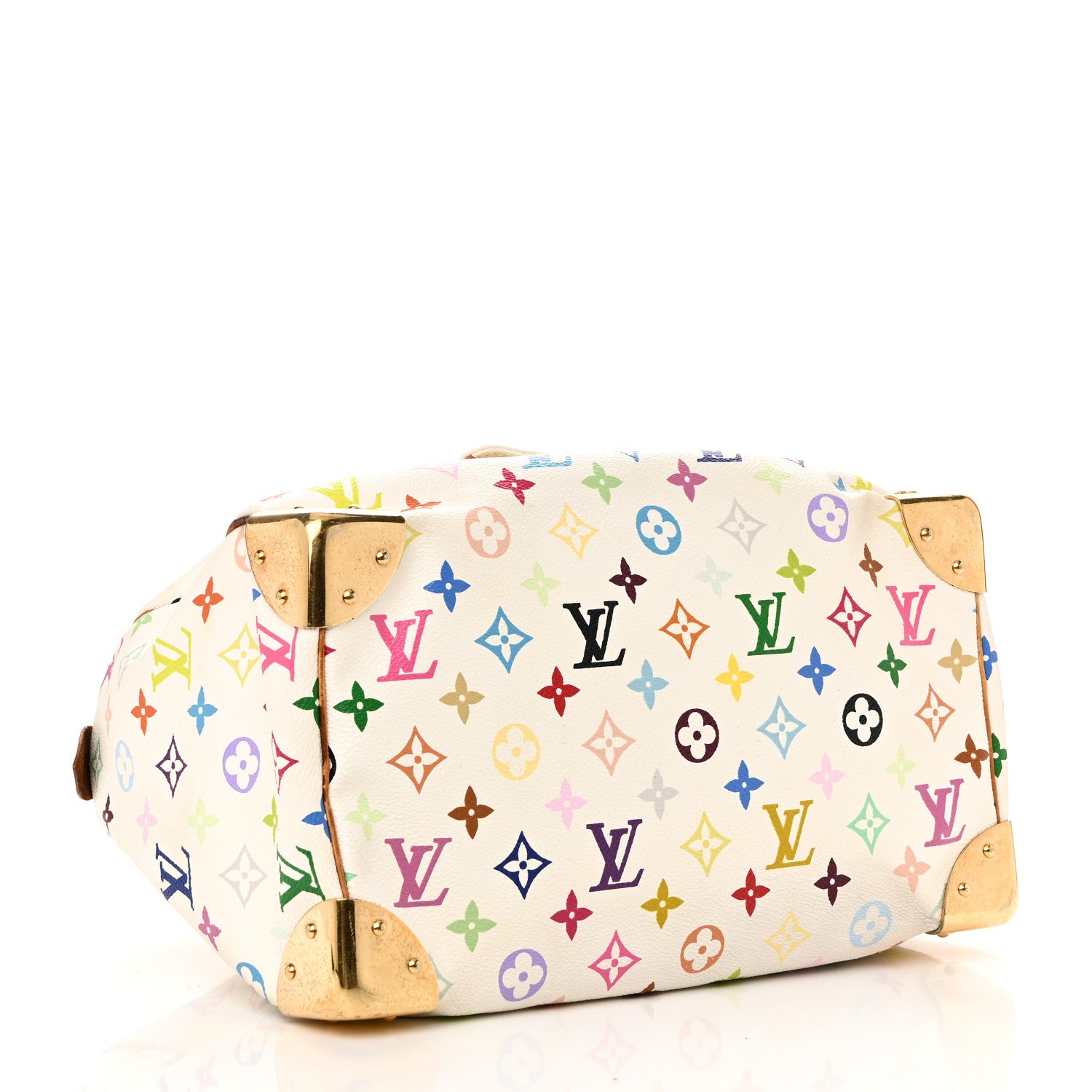 Louis Vuitton Monogram Multicolor Speedy 30 White 4 of 13