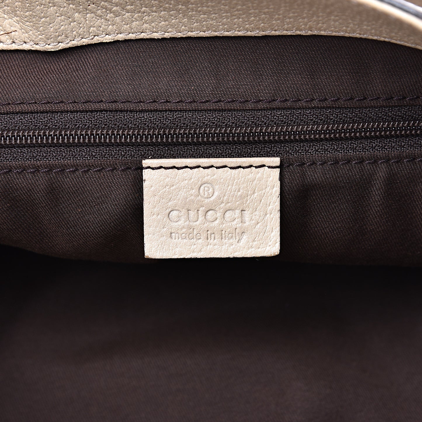 Monogram Medium Abbey Tote White