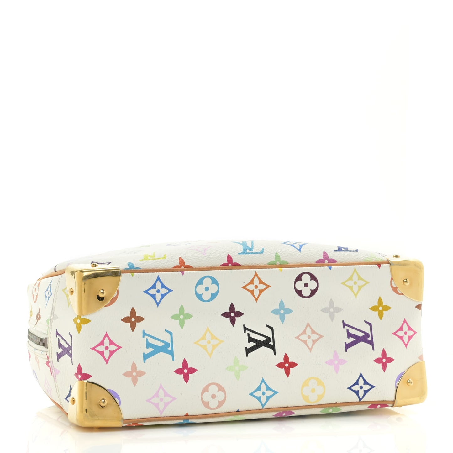 Monogram Multicolor Trouville White
