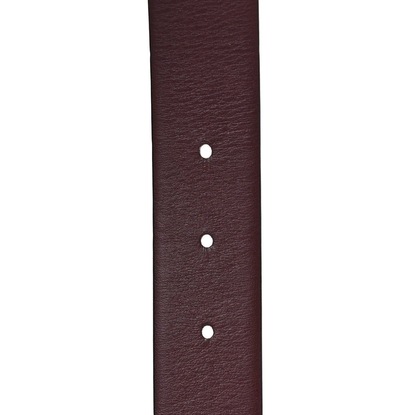 Calfskin CC Reversible Belt 85 34 Black Burgundy