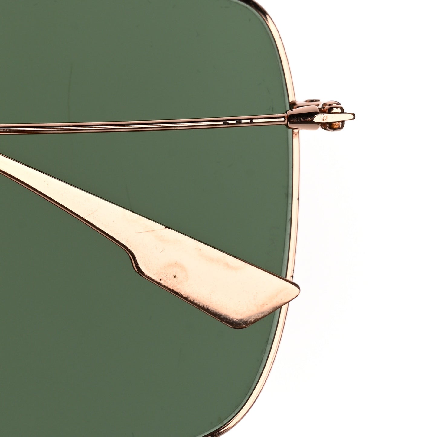 Metal Diorstellaire 1 Sunglasses Rose Gold Green
