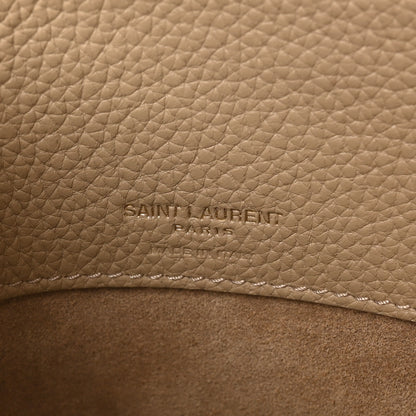 Saint Laurent Grained Calfskin Baby Sac De Jour Souple Dark Beige 7 of 10
