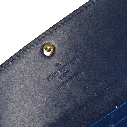 Louis Vuitton Vernis Sarah Wallet Grand Blue 5 of 7